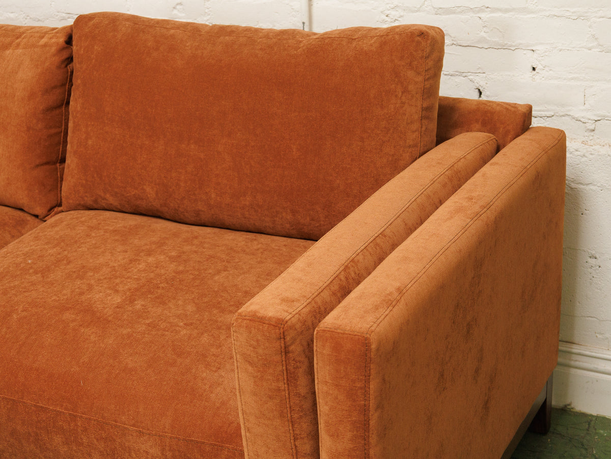 Lisette Sectional with Bumper Chaise