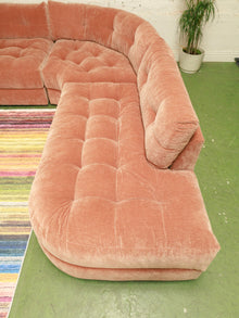 Prima 3 Piece Sectional Sofa in Ginger
