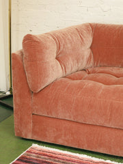 Prima 3 Piece Sectional Sofa in Ginger