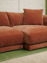 Hansel Modular Sofa in Amici Ginger