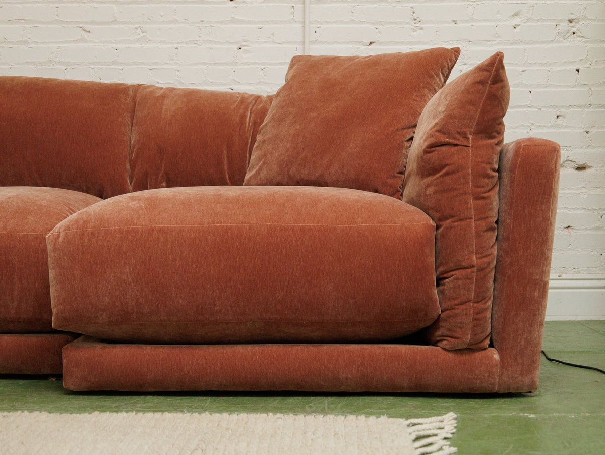 Hansel Modular Sofa in Amici Ginger