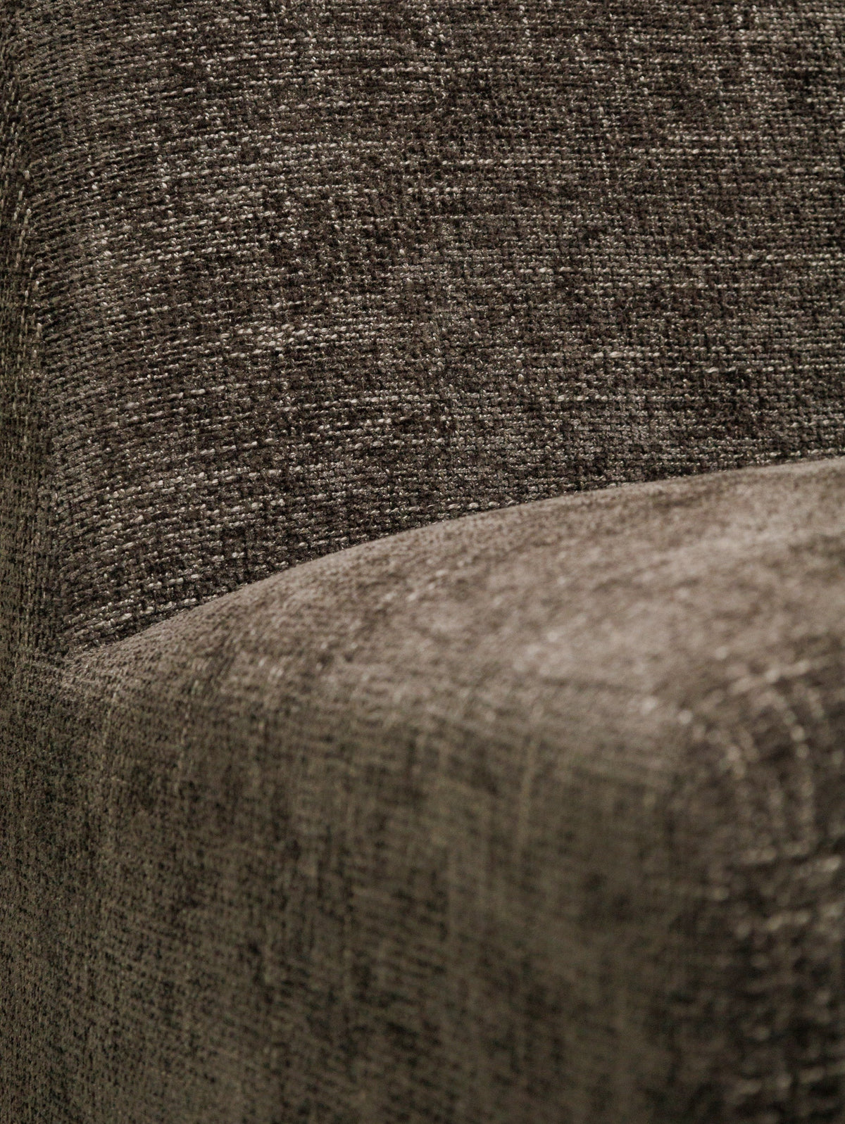 Mineral Grey Brown Blocky Chair