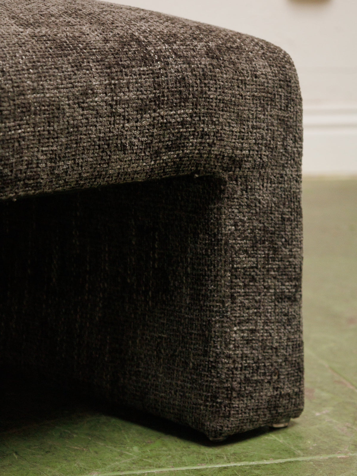 Mineral Grey Brown Blocky Chair