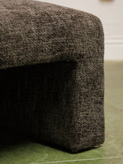 Mineral Grey Brown Blocky Chair