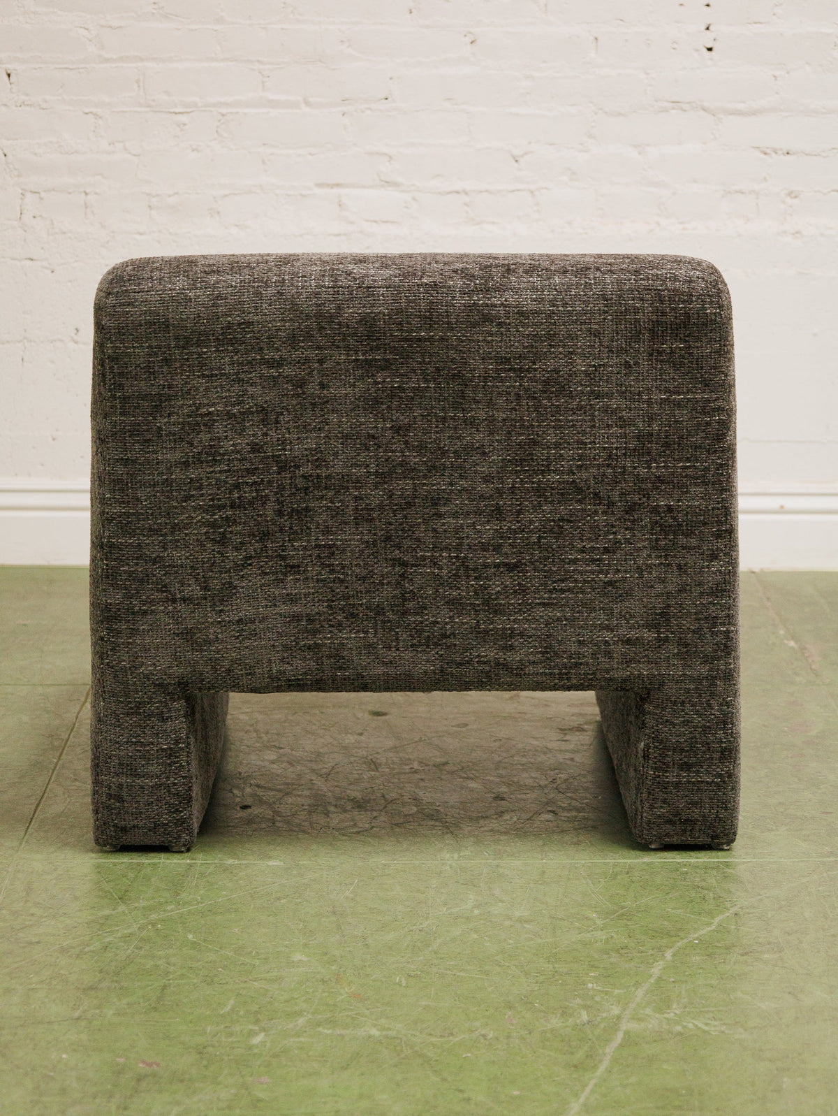 Mineral Grey Brown Blocky Chair