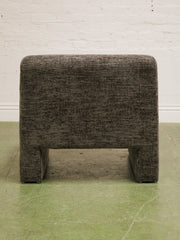 Mineral Grey Brown Blocky Chair