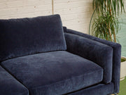 Lisette 4 Piece Sectional Amici indigo
