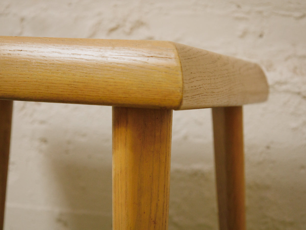 Blonde Tall End Table