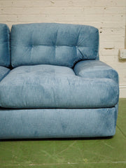 Mosley Loveseat In Aston Sapphire