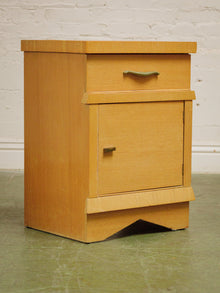 Pair of Vintage Mid-Century Cabinet Nightstands