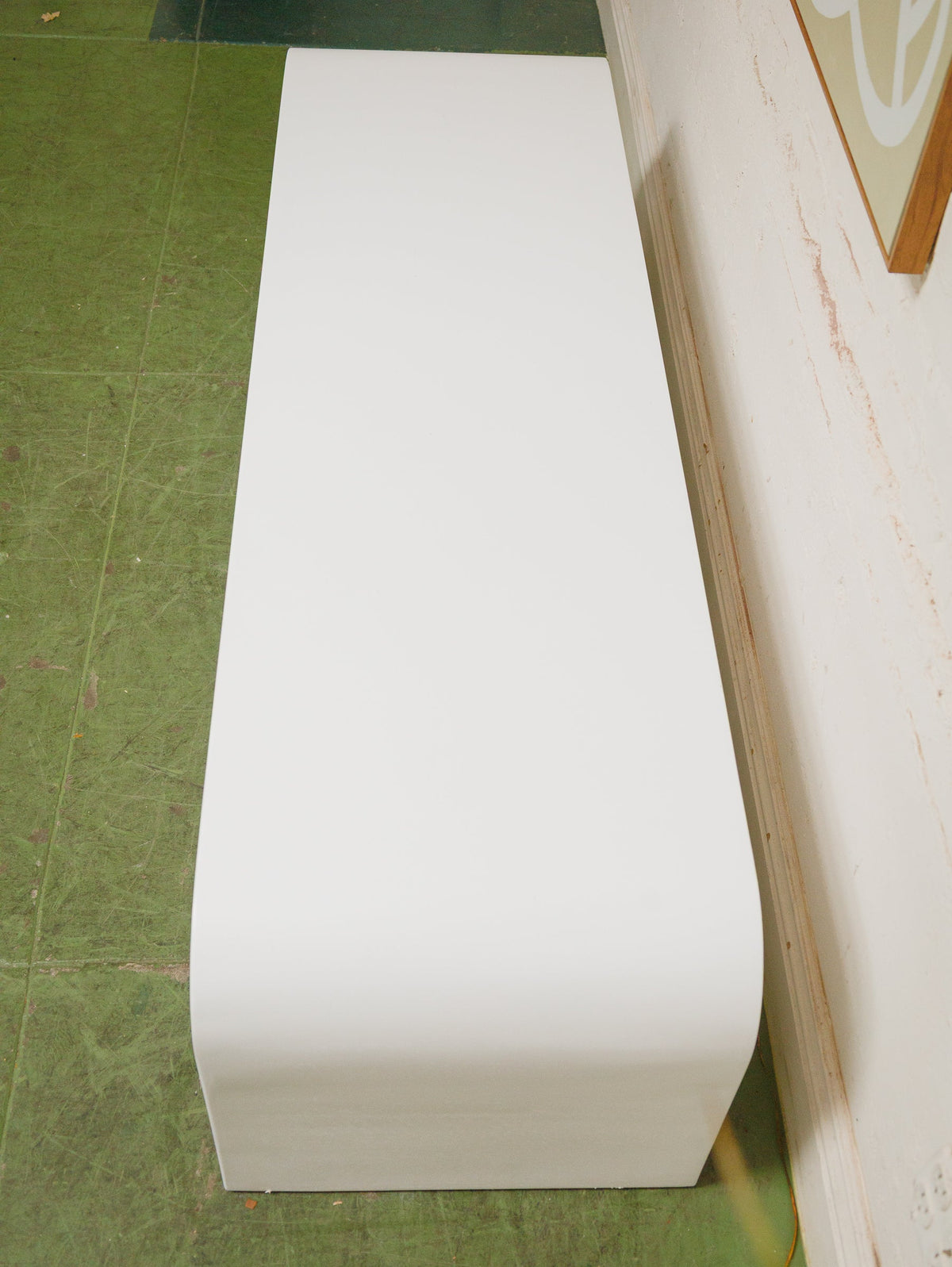 White Waterfall Credenza