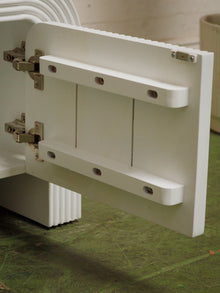 White Waterfall Credenza
