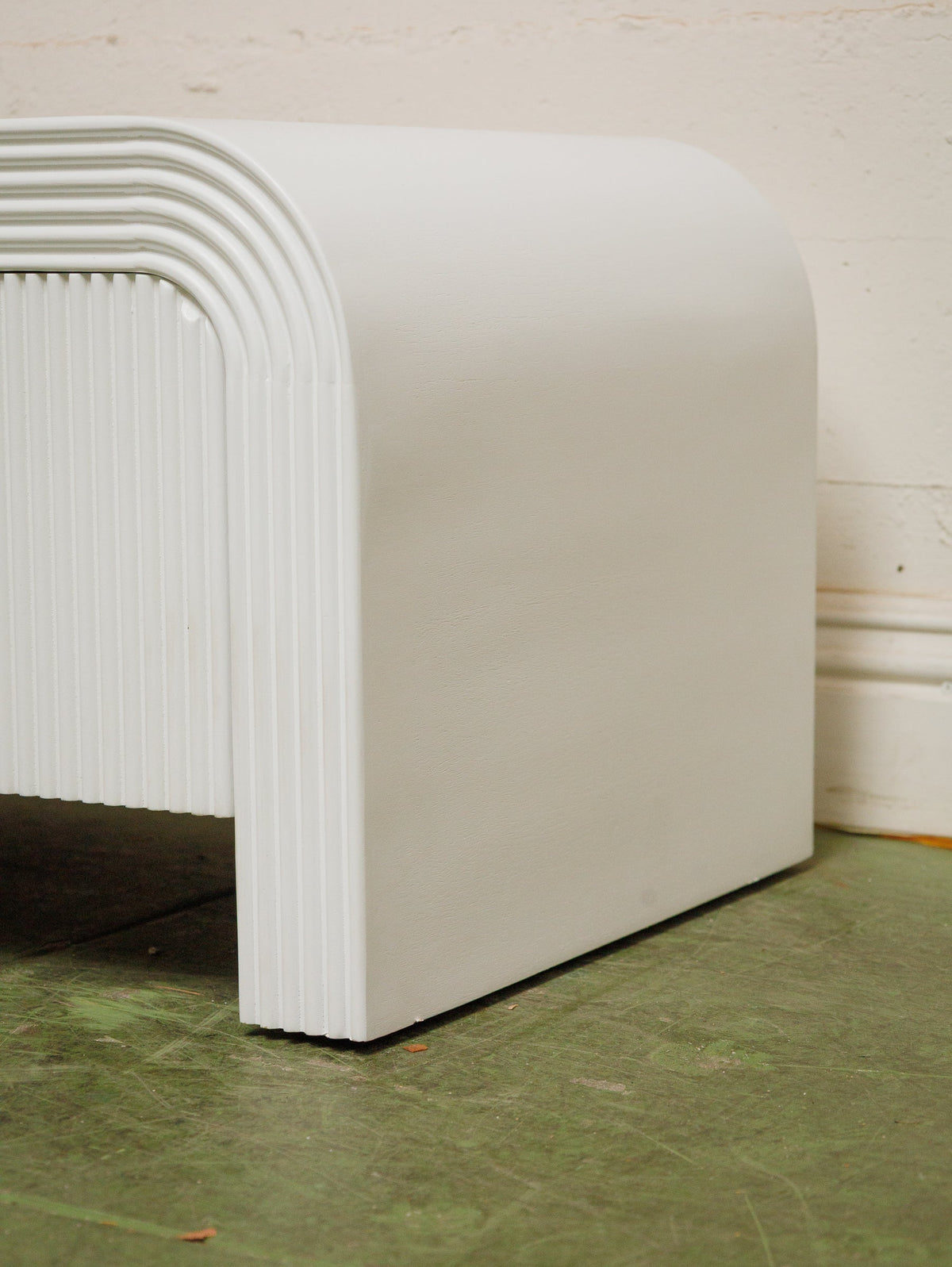 White Waterfall Credenza