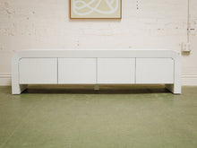 White Waterfall Credenza