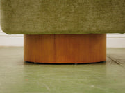 Space age Green Swivel Chair