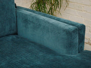Lisette Sofa with Chaise in Napa Teal