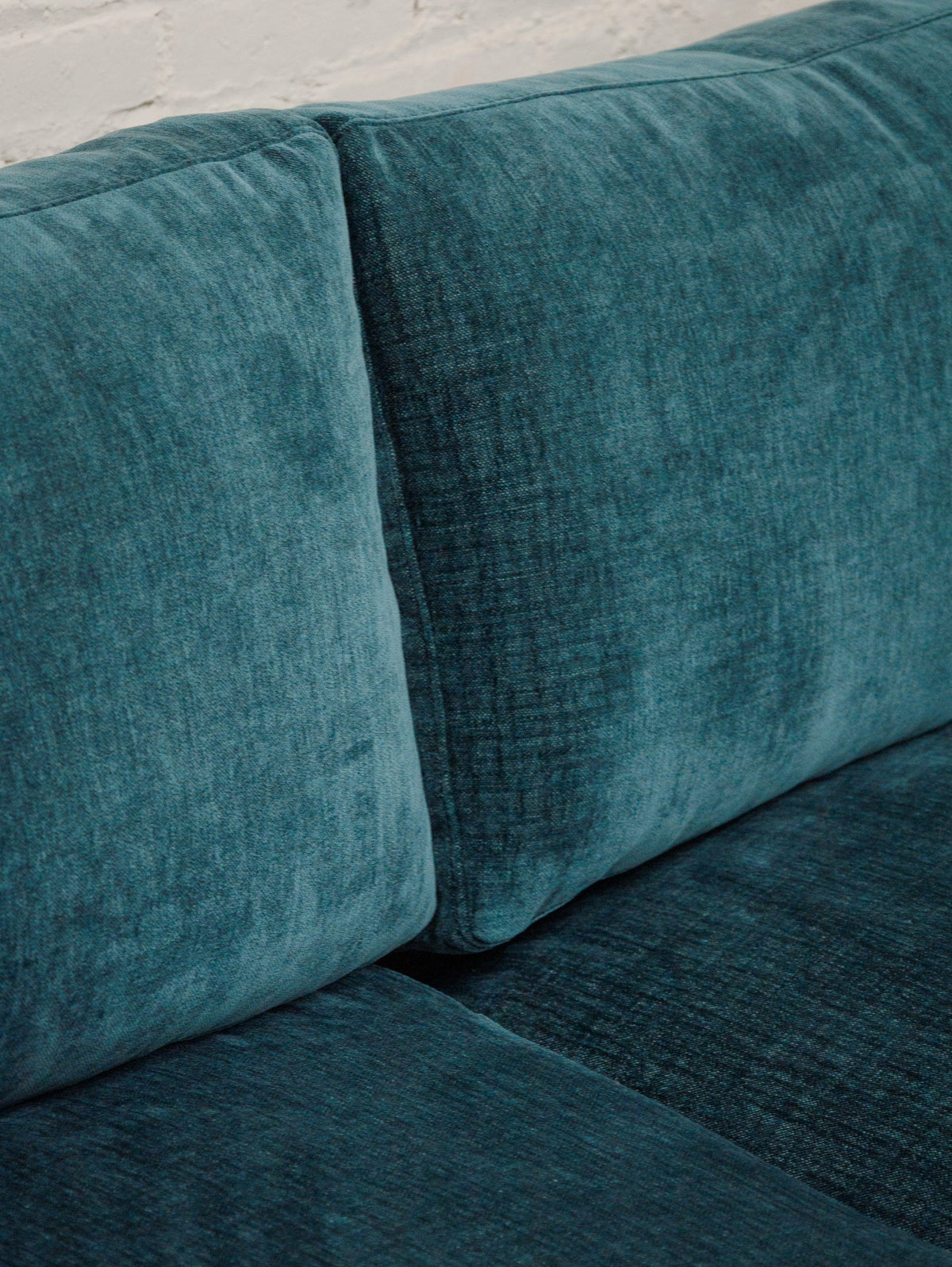 Lisette Sofa with Chaise in Napa Teal