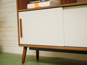 Bailey Shelf with Storage and Cream door