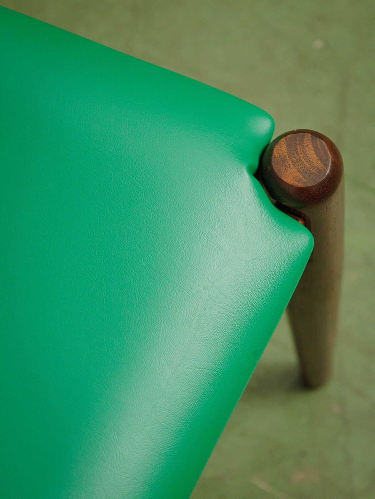 Scandi Dining Chair in Kelly Green