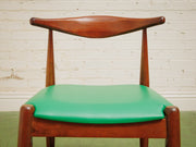 Scandi Dining Chair in Kelly Green