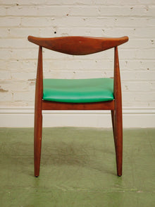 Scandi Dining Chair in Kelly Green