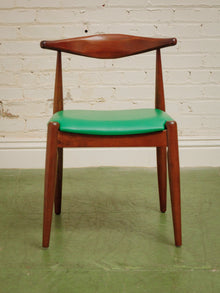 Scandi Dining Chair in Kelly Green
