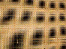 Black and Rattan Credenza