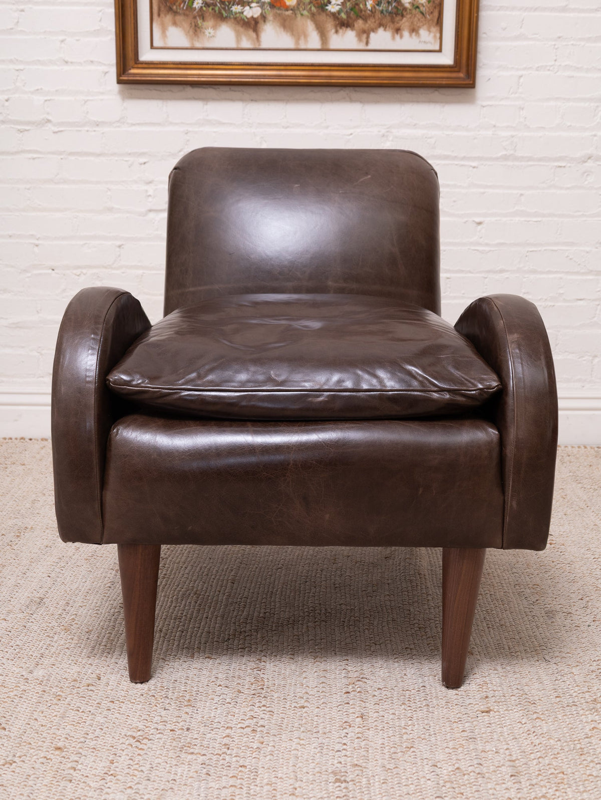 Roland Leather Lounge Chair