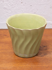 California Modern Vintage Green Planter