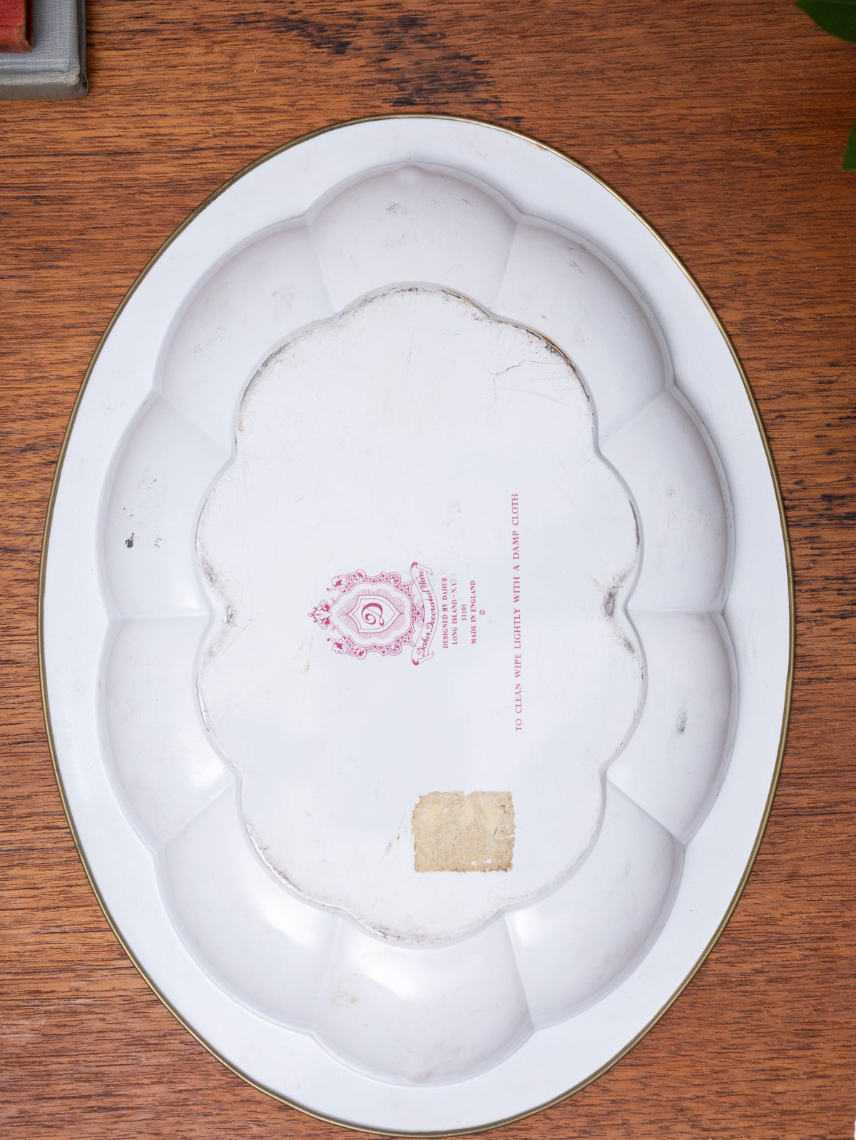 English Vintage Floral Tray