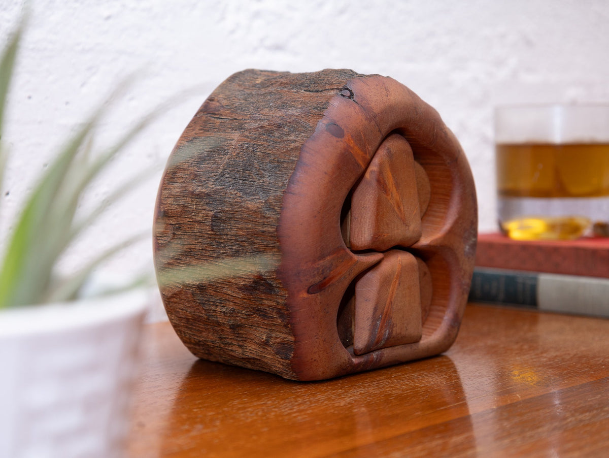 Mexican rustic modern 2 drawer jewelry